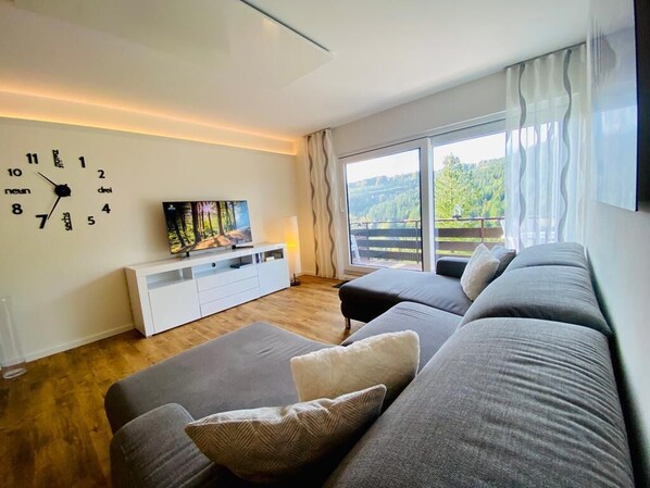 Ferienwohnung Bergoase mit Balkon