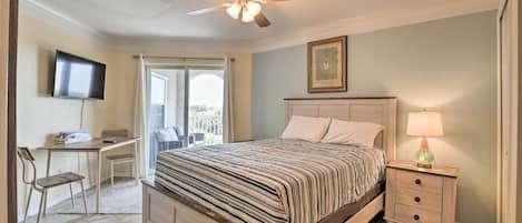 St. Augustine Vacation Rental | Studio | 1BA | 3rd-Story Condo | Stairs Required
