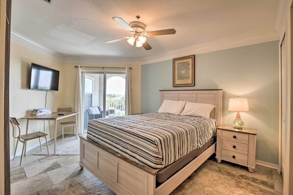 St. Augustine Vacation Rental | Studio | 1BA | 3rd-Story Condo | Stairs Required