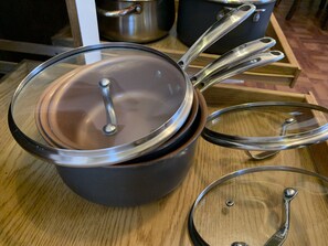 Everything you need to cook and serve a meal