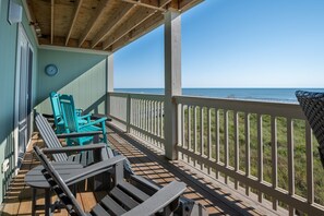 Oceanfront Deck With Oceanview