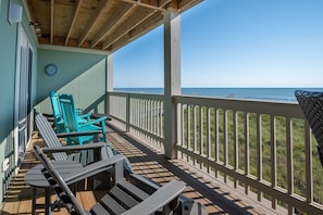 Oceanfront Deck With Oceanview