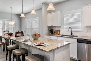 Open Kitchen with Island Seating