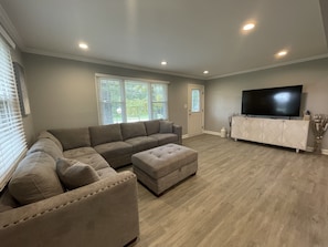 Large open space living area