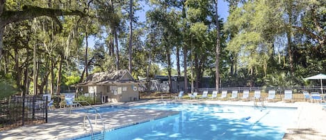 Greenwood Getaway - Hilton Head Vacation Rental House with Community Pool in Sea Pines - Five Star Properties Hilton Head