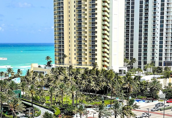 Ocean view from the main balcony