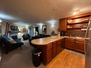 Kitchen and Family Room