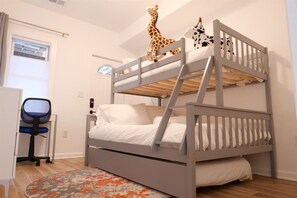 Bunk beds in second bedroom