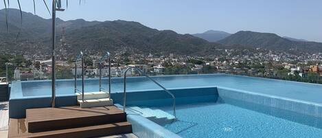 Rooftop pool 