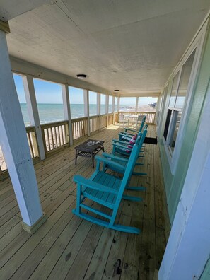 Oceanfront Covered Porch