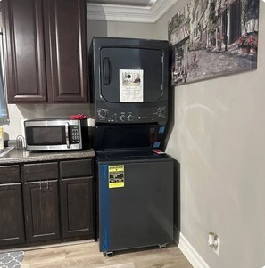 Washer/dryer in suite free use!
