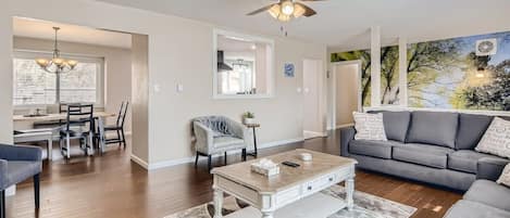 Upstairs living room