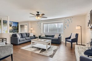 Upstairs living room