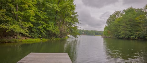 View of the lake