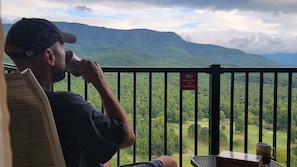 The mountains are calling. This 1 picture is from a unit immediately below