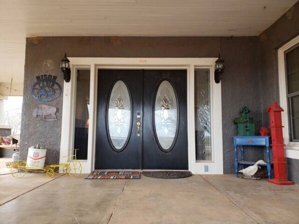 Front entrance