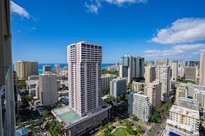 Vue depuis l’hébergement