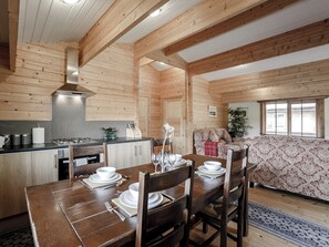 Kitchen/diner | Jessica - Old Pump House Lodges, Lintlaw near Duns