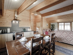 Kitchen/diner | Jessica - Old Pump House Lodges, Lintlaw near Duns