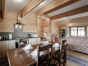 Kitchen/diner | Jessica - Old Pump House Lodges, Lintlaw near Duns