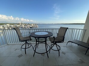 The view from your balcony .