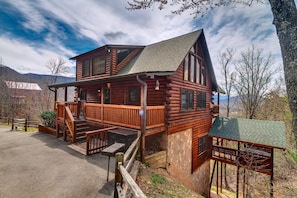 Cabin view from street