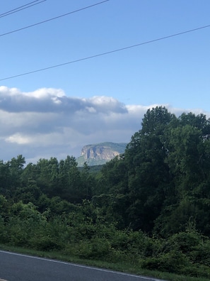 View as you turn on to our street.