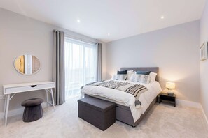 Big king bed. Big window. What more could you ask for!