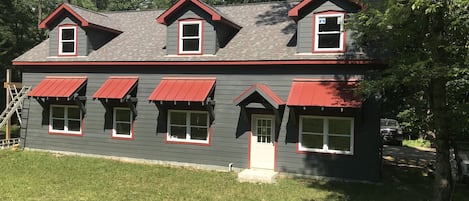 Home entrance before landscaping