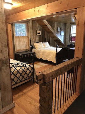 View of Master bedroom with companion sleeper sofa