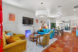 Living Room looking into Dining Area