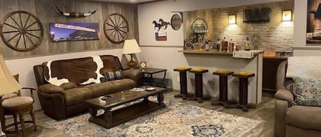 Western themed Main Living area