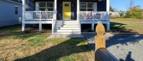 820 Jackson is a classic Beach Bungalow with a covered front porch & back deck.