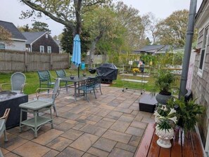 Patio as of June 2025 ready for you 💐