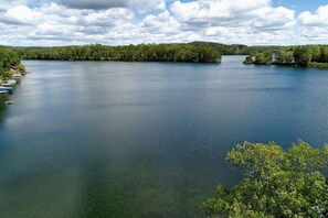 One of the nine lakes that make up the Pike Chain of Lakes.