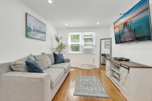 Living Room with Large TV