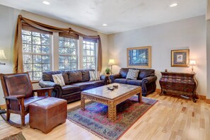 Queen sleeper sofa in living room