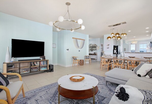 Spacious Living room.