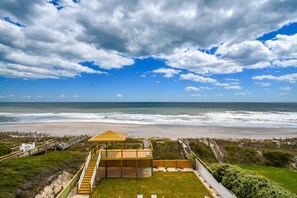 Top Floor Oceanfront Deck View