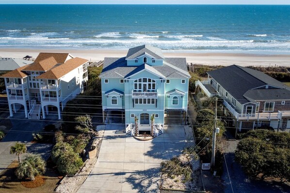 Front Aerial - Ocean