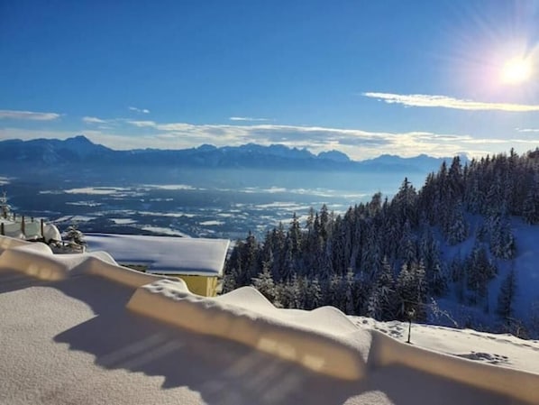 Vue depuis l’hébergement