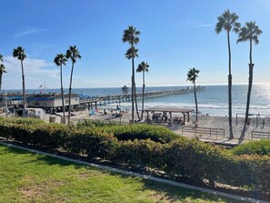 Enjoy the sights, sounds, air, ambiance, and entertainment of San Clemente Beach - All within walking distance!