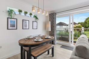Sea Views from Balcony, Short Walk to Beach,  Parking