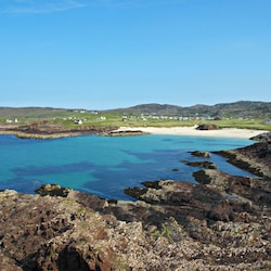 Clachtoll beach, 3 min drive
