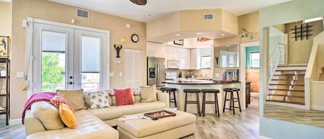 Clearwater Vacation Rental | 4BR | 2.5BA | 1,700 Sq Ft | 1 Flight of Stairs