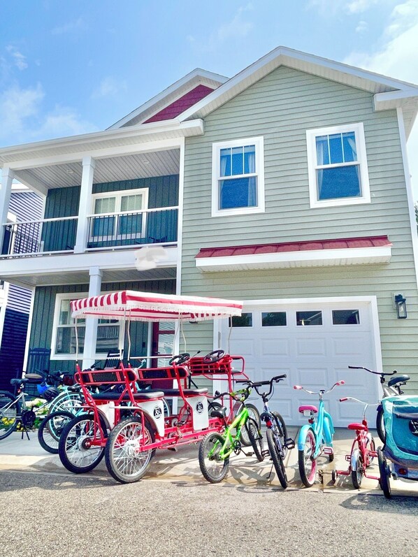 Bikes for guests!