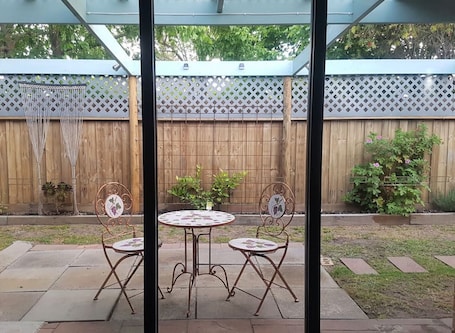 Table and Chair in The Garden