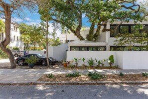 An outside view of the property.