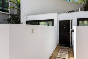 The entrance of the property.
