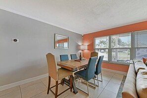 Dining area.